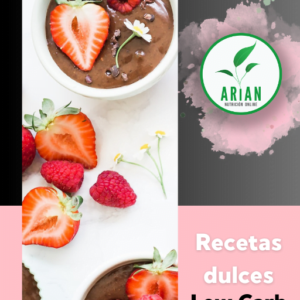 LIBRO Recetas Dulces Low Carb VOL 1